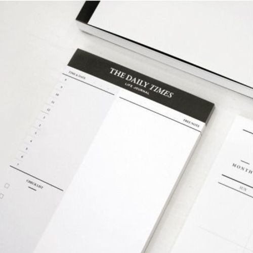 Daily Schedule Notepad - Image 1