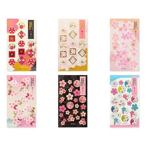 Cherry Blossom Seal Sticker - Image 1