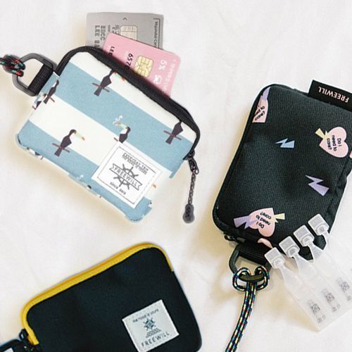 Freewill Travel Card Pouch & Neck Strap Set - Image 1