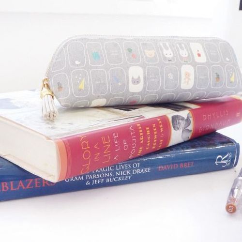 Tassel Leather Pen Case