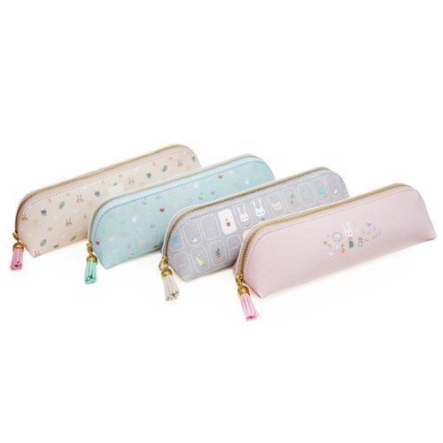 Tassel Leather Pen Case
