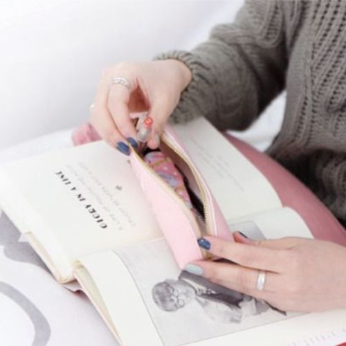 Tassel Leather Pen Case