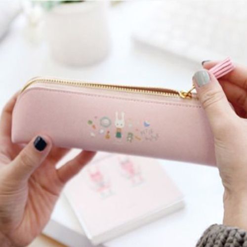 Tassel Leather Pen Case