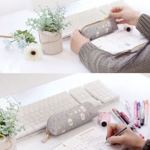 Tassel Leather Pen Case