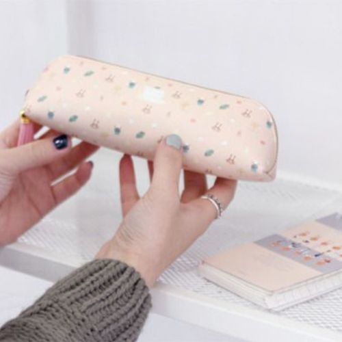 Tassel Leather Pen Case