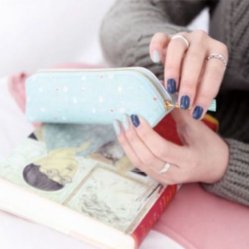 Tassel Leather Pen Case