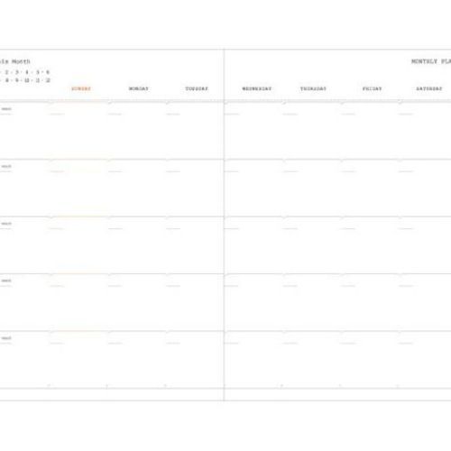 Maison De Paris Basic Planner