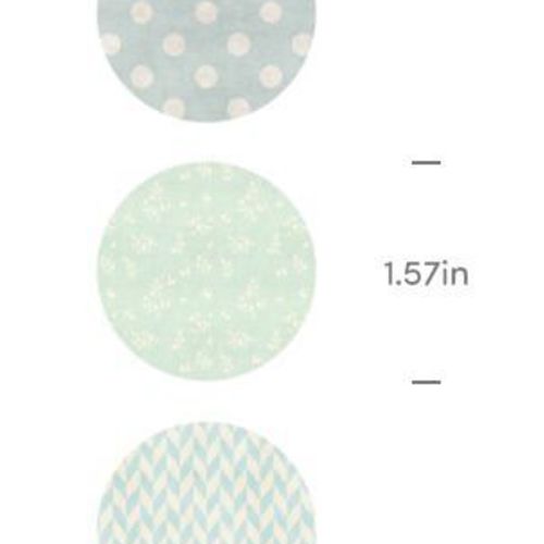 MochiThings: 9pcs Round Deco Sticker