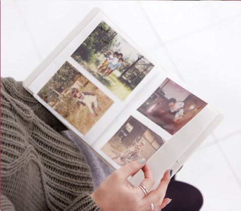 Soft Leather 3x5 Photo Album