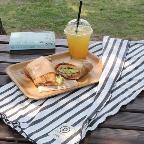 MochiThings French Stripe Blanket