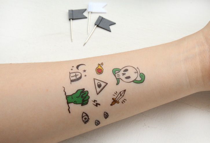 Play Temporary Tattoo