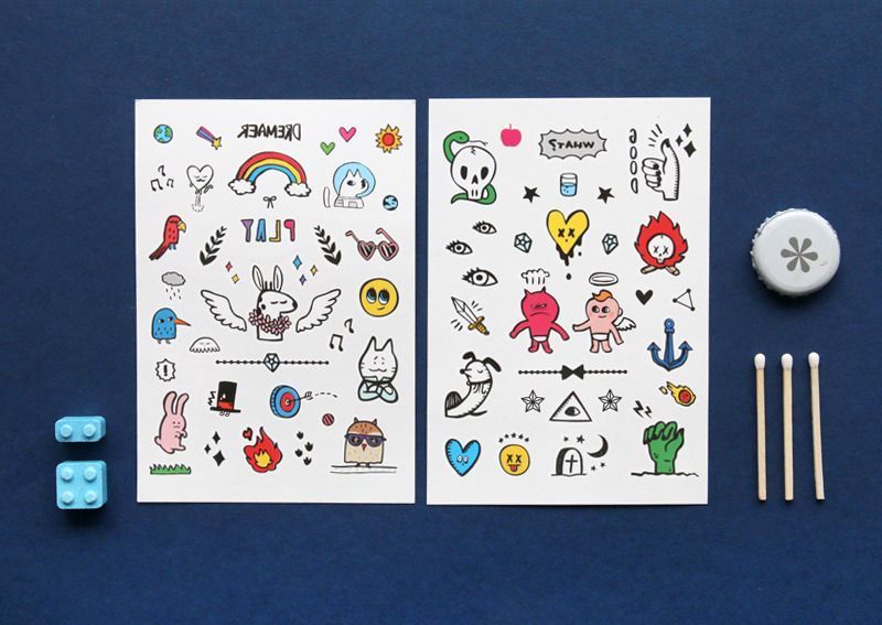 Play Temporary Tattoo