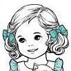 Paper Doll PVC Pouch, Alice