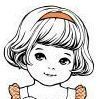 Paper Doll PVC Pouch, Sally