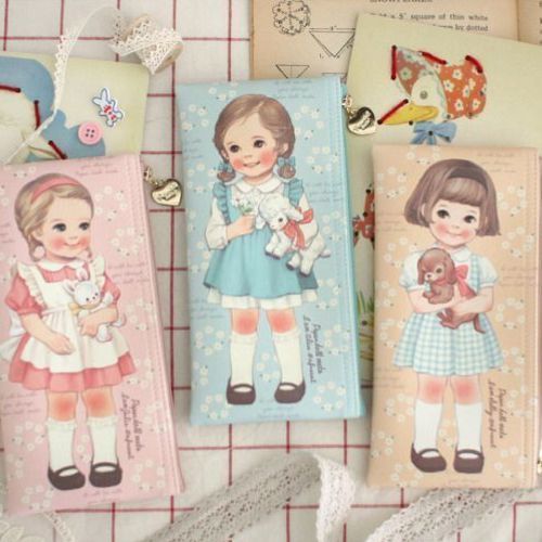 Paper Doll Pen Case - Image 29
