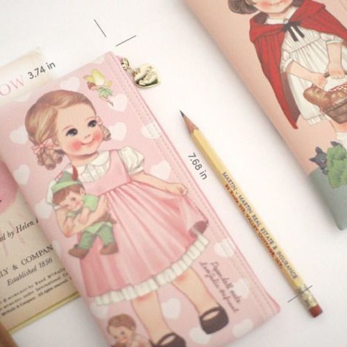 Paper Doll Pen Case - Image 18