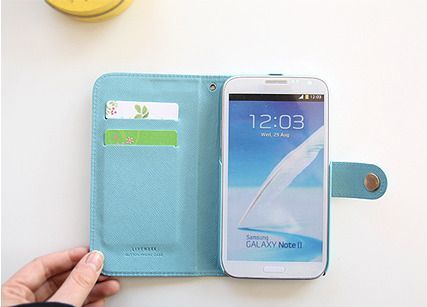 Button Galaxy Note 2 Case