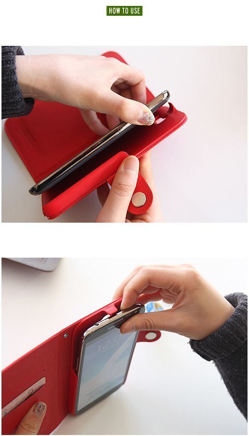 Button Galaxy Note 2 Case