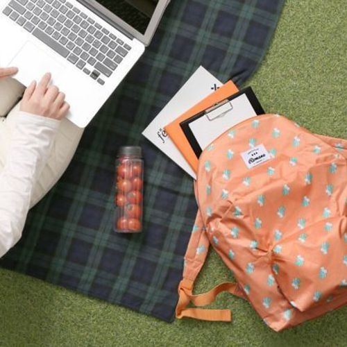 Romane Foldable Backpack & Shoulder Bag Set - Image 11