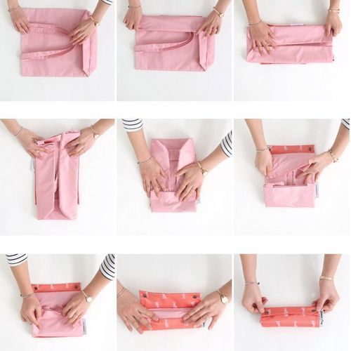 Romane Foldable Backpack & Shoulder Bag Set - Image 25