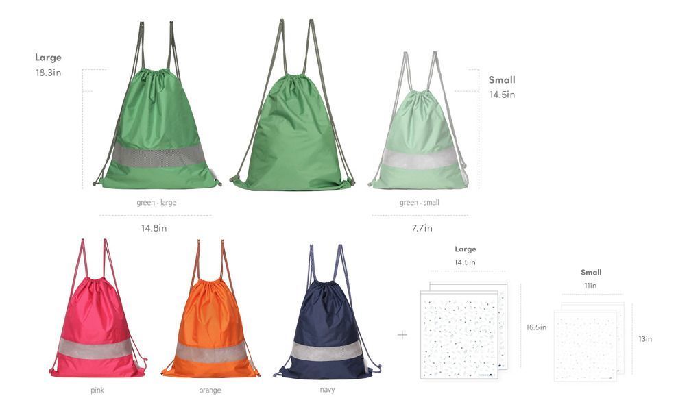 MochiThings: Travelus Drawstring Backpack