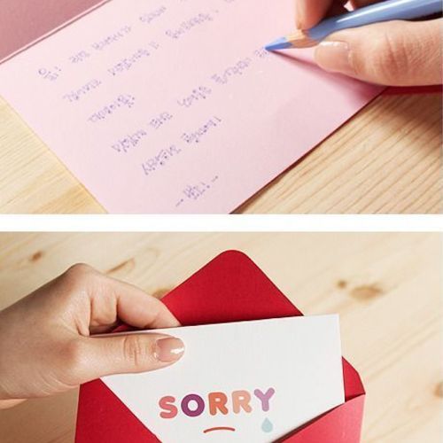 Sorry Card