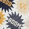 Monopoly Pattern Shoe Pouch v2, Sparkle Mustard