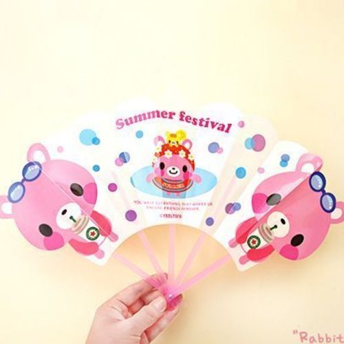 Animal Folding Fan - Image 4