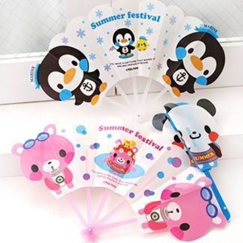 Animal Folding Fan - Image 1