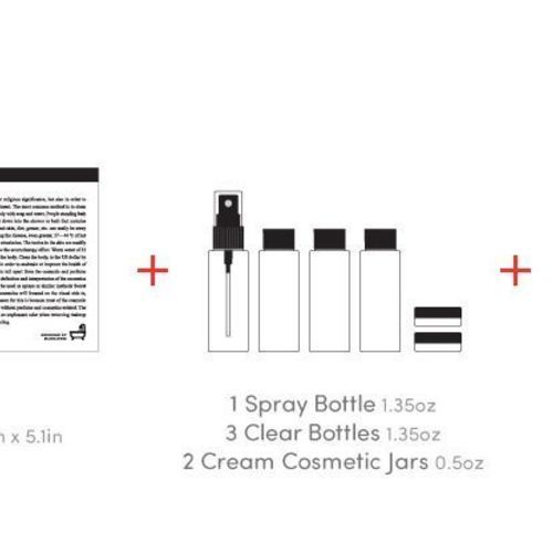 Wannabe Travel Bottle Kit - Image 3