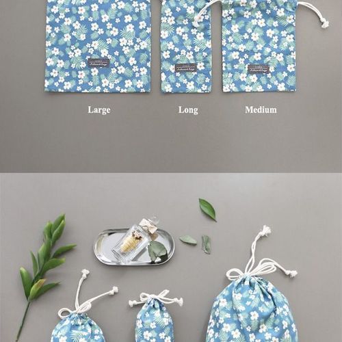 Comely Long Drawstring Pouch - Image 7