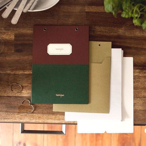 Recipe Notebook Binder