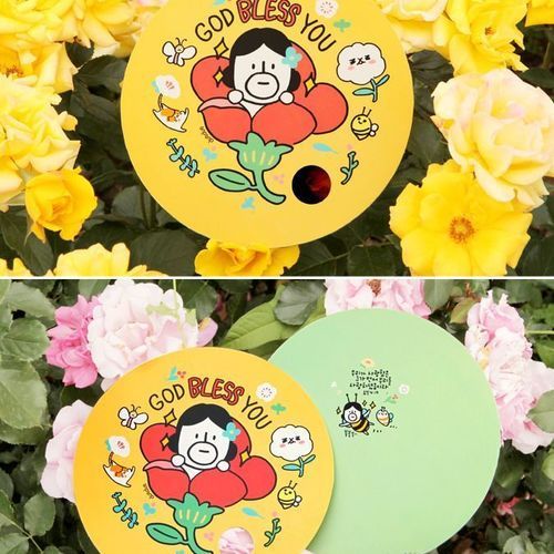 Jesus Round Handy Fan - Image 3