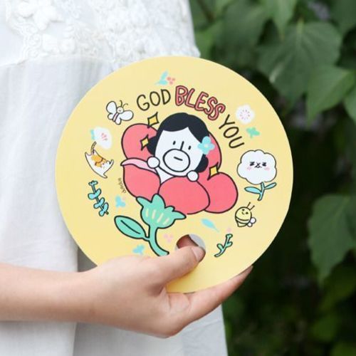 Jesus Round Handy Fan - Image 13