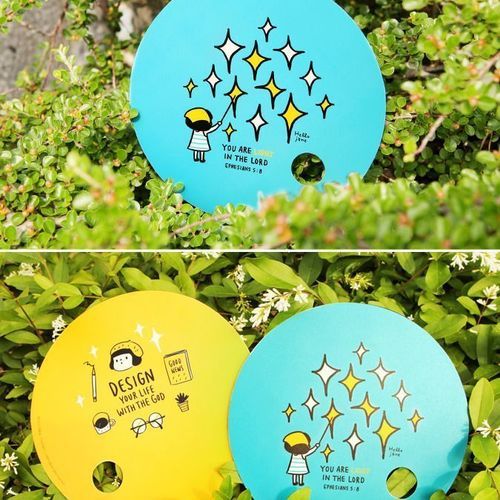 Jesus Round Handy Fan - Image 7