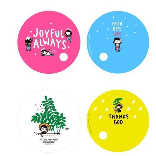 Jesus Round Handy Fan - Image 10
