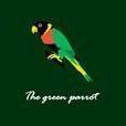 Tailorbird Felt Pouch, Parrot (M)