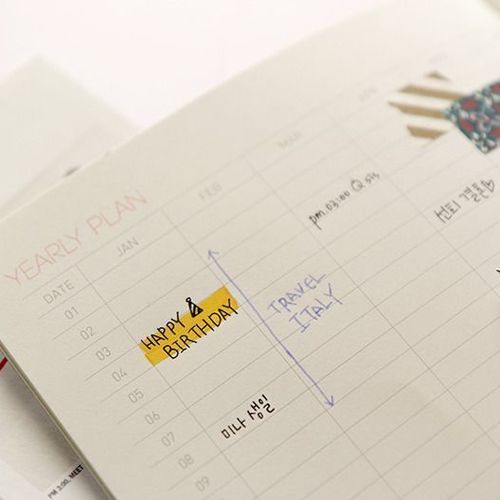 Nathalie Lete Monthly Softcover Planner - Image 4