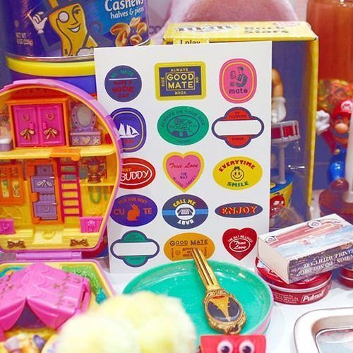 Vintage Message Sticker
