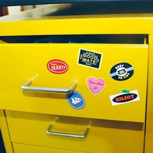 Vintage Message Sticker