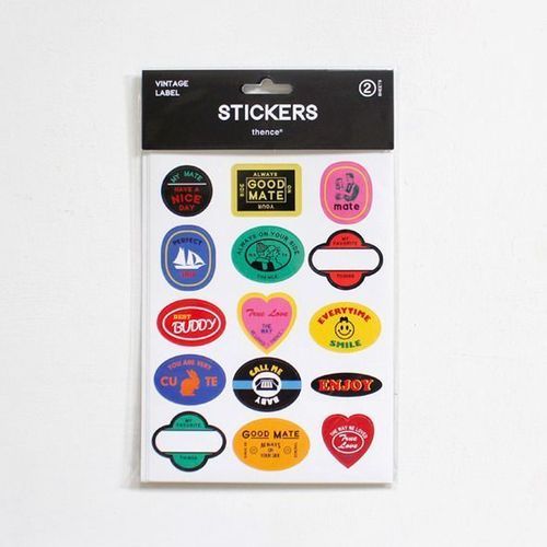 Vintage Message Sticker