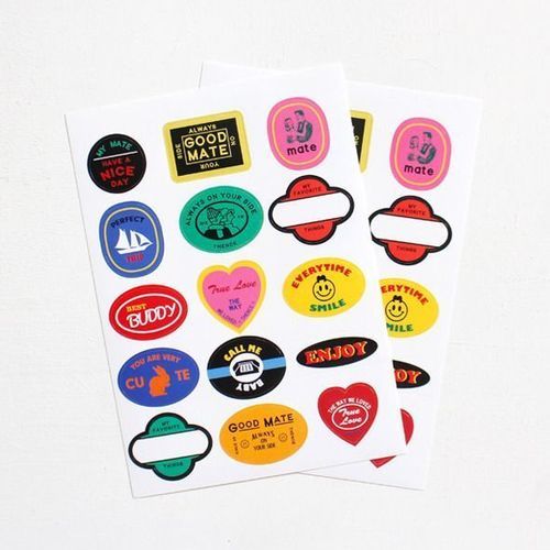 Vintage Message Sticker