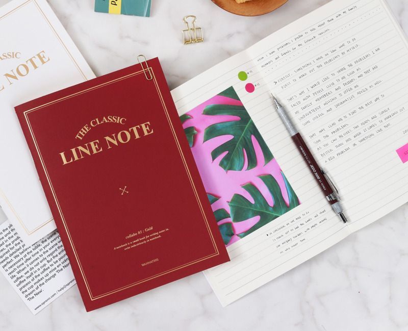 The Classic Lined Notebook