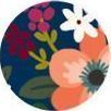 Pour Vous Flat Pen Case, Garden
