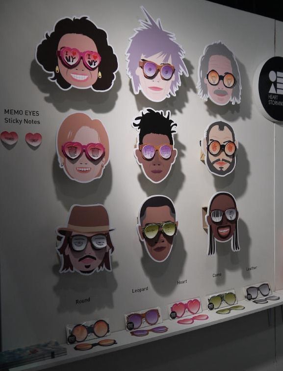 Sunglasses Sticky Note