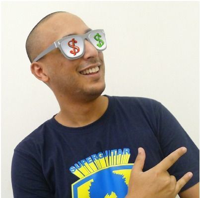 Sunglasses Sticky Note