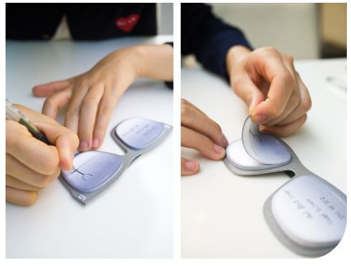 Sunglasses Sticky Note