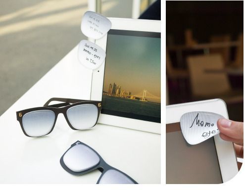Sunglasses Sticky Note