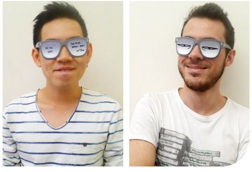 Sunglasses Sticky Note