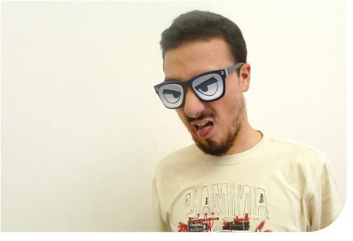 Sunglasses Sticky Note